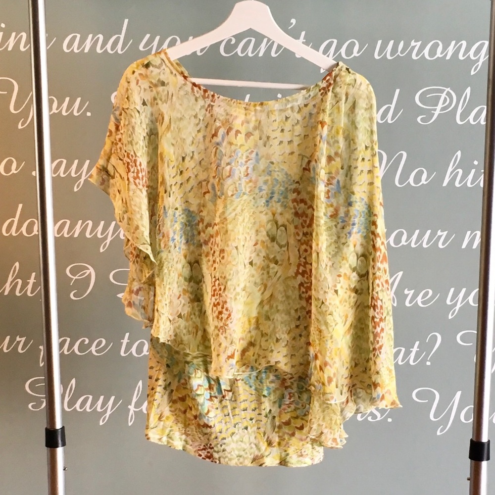 TINY BRAND LAYERED CHIFFON TOP